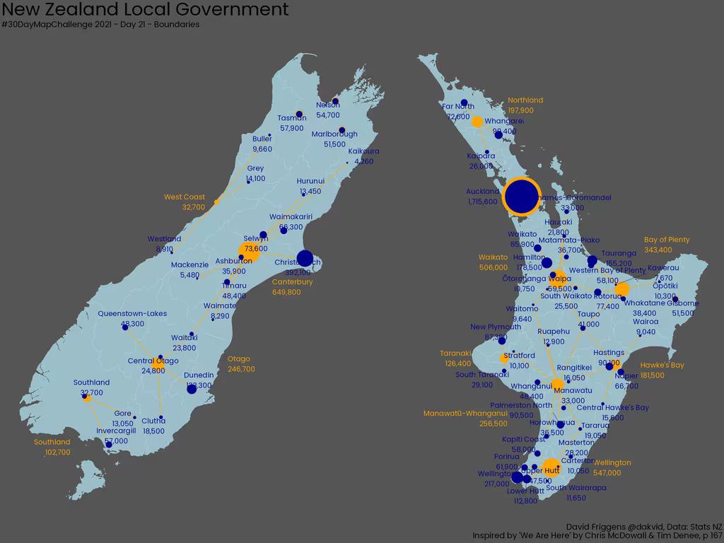 Map: New Zealand Local Government
